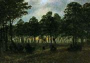 Caspar David Friedrich Der Abend oil painting